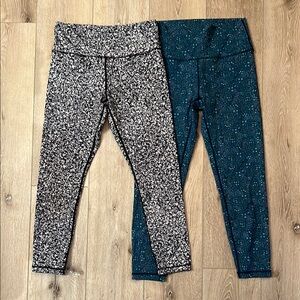 Zyia Active - two pairs Light N Tight leggings in great condition! Size 6-8